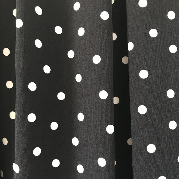 Tahari Polka Dot Pleated Skirt (NWT) - Picture 6 of 14